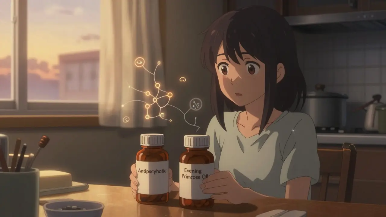 Evening Primrose Oil and Seizure Risk: What You Need to Know About Antipsychotic Interactions