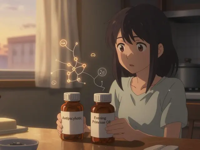 Evening Primrose Oil and Seizure Risk: What You Need to Know About Antipsychotic Interactions