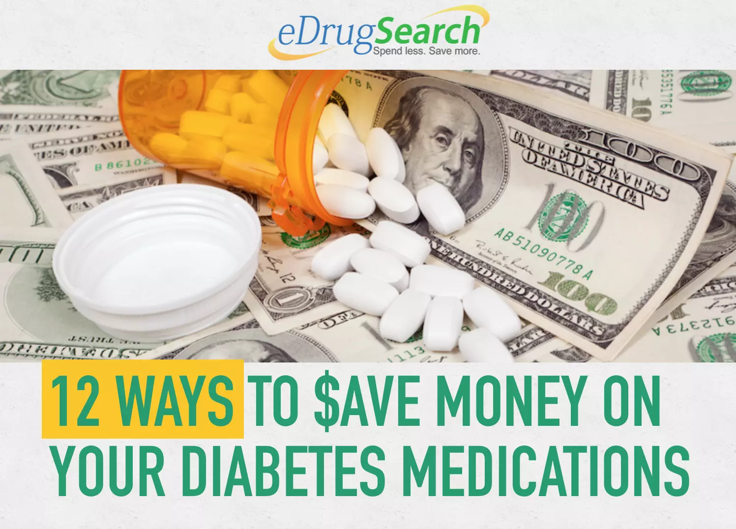12 Ways to Save Money on Your Diabetes Medications