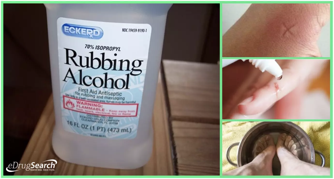 uses for rubbing alcohol
