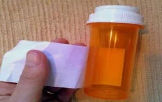 uses for old pill bottles